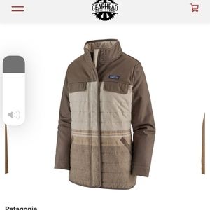 Pantagonia Out Yonder Coat - topsoil brown woman’s  small